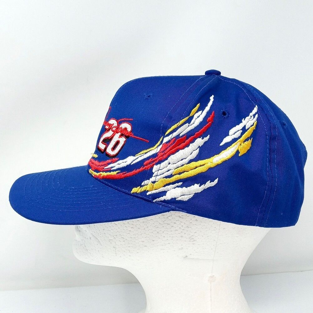 Vintage Jimmy Spencer Nascar Hat Cap Winston Cup Splash Swirl Snapback Racing - Picture 3 of 8